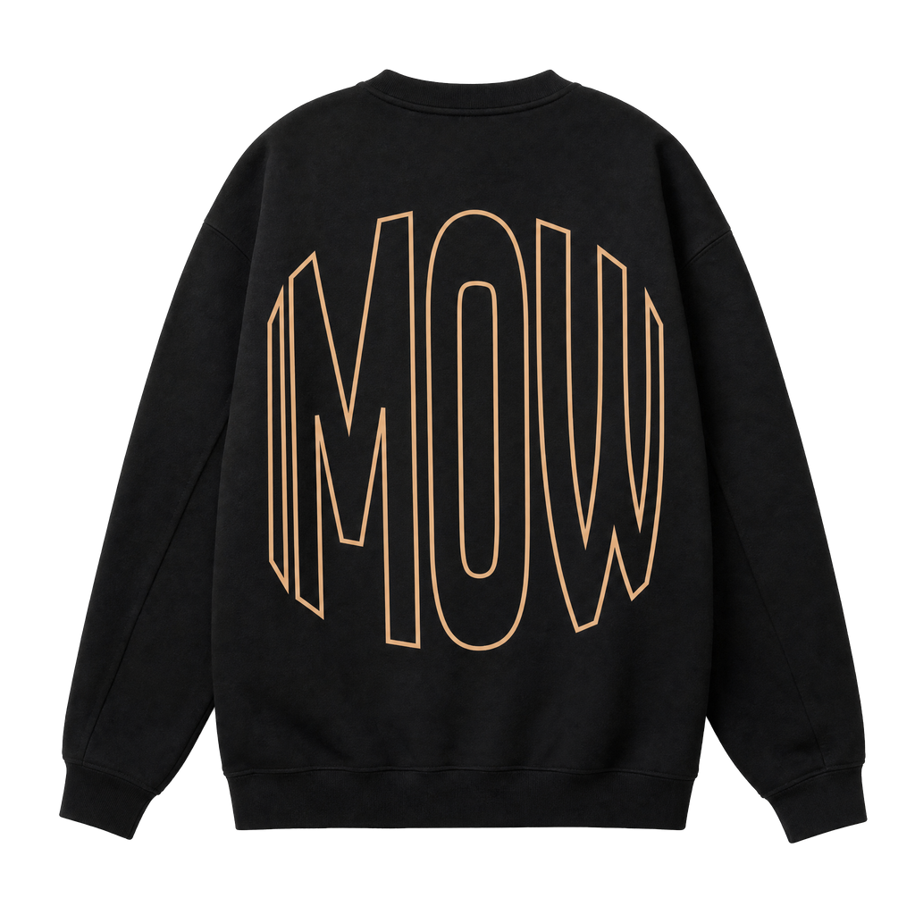 IMOW Heavyweight Crewneck Sweatshirt (Black)
