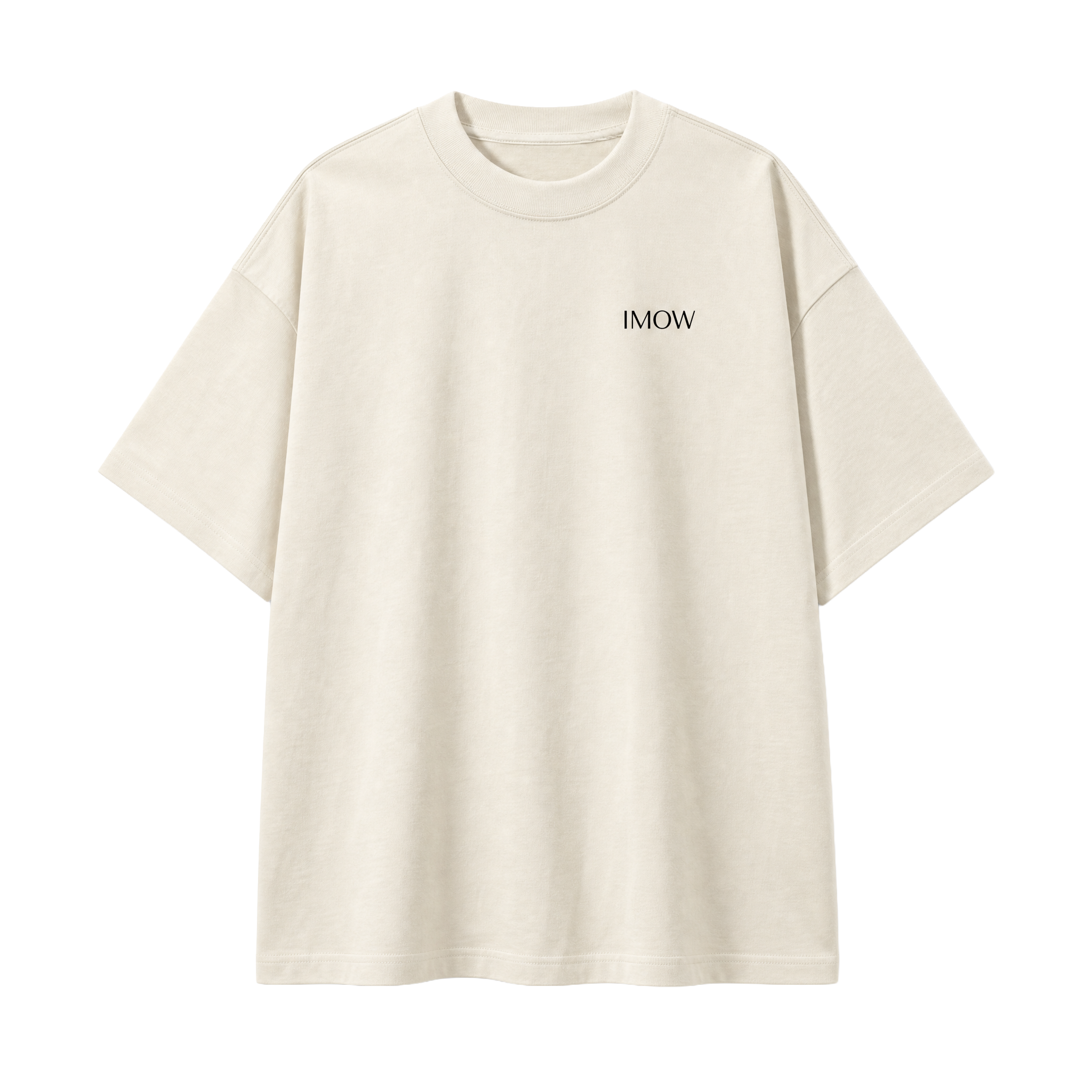 IMOW Vintage Wash Cotton Tee (Beige)