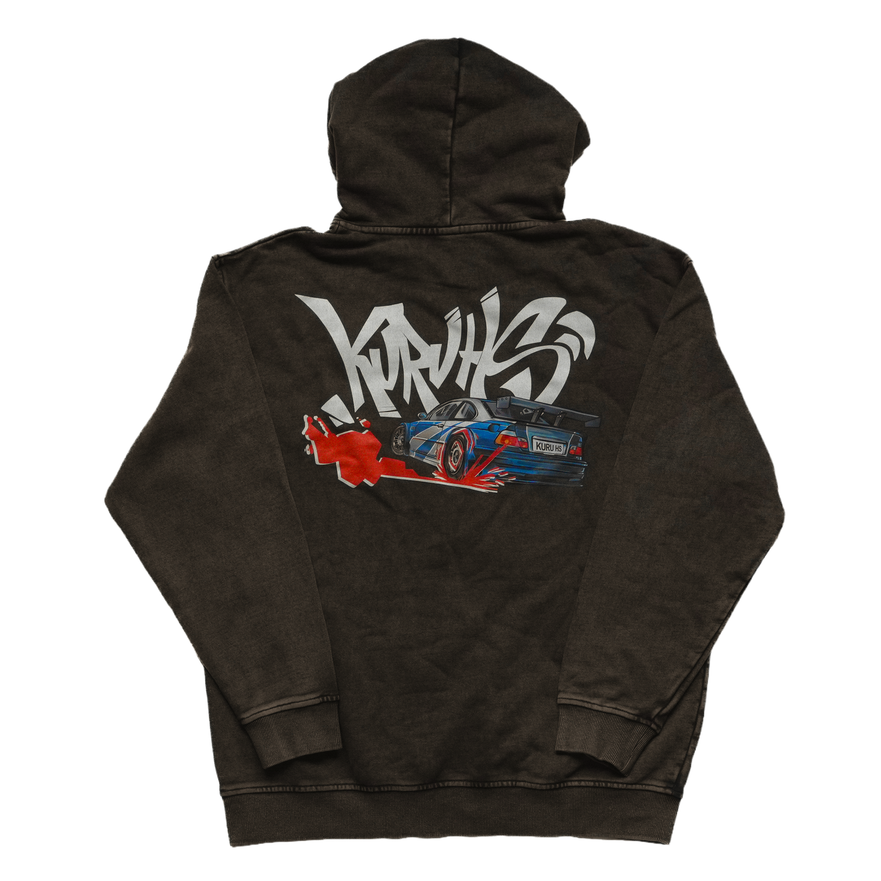 Kuru Loose Washed Hoodie