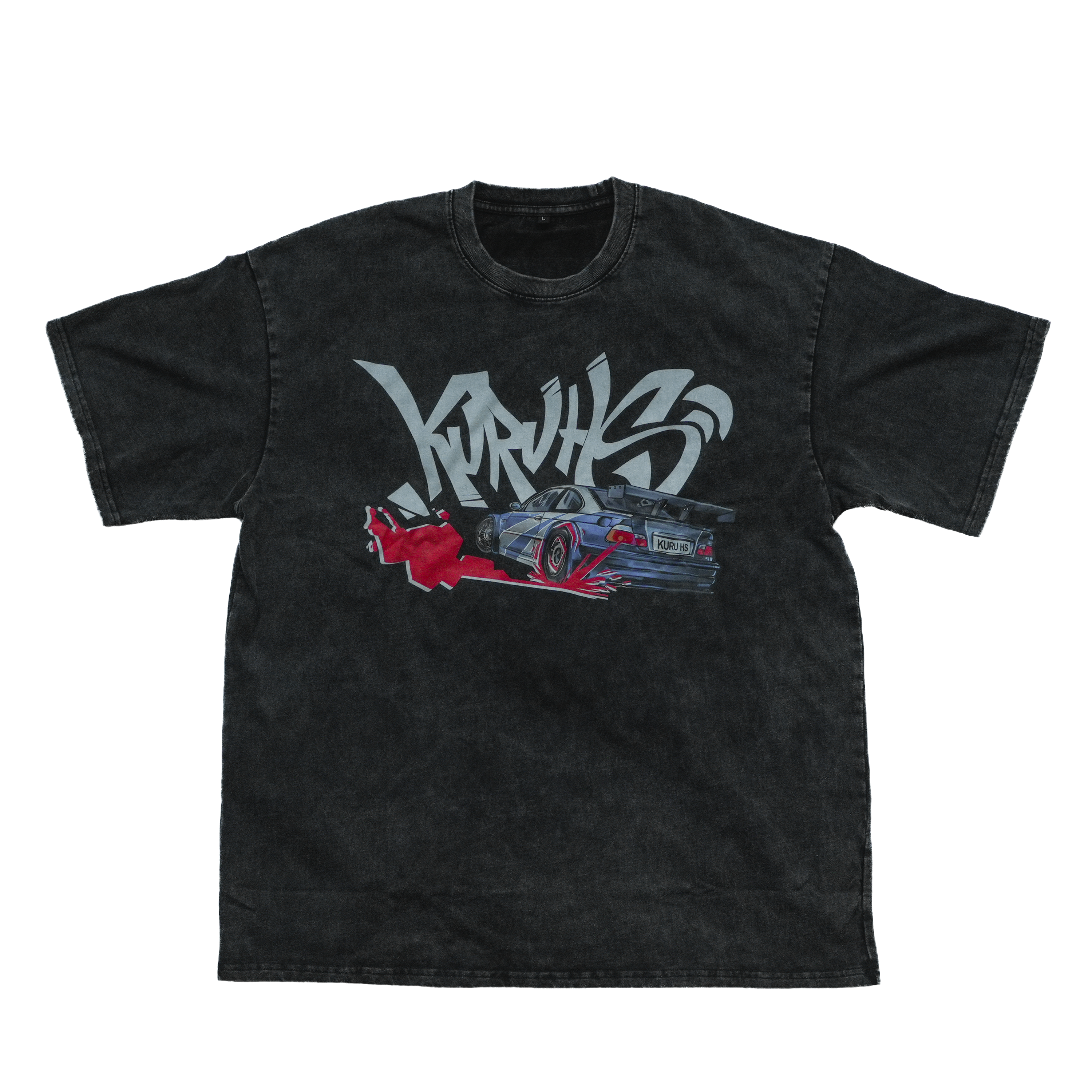 Kuru Oversized Washed Street Tee