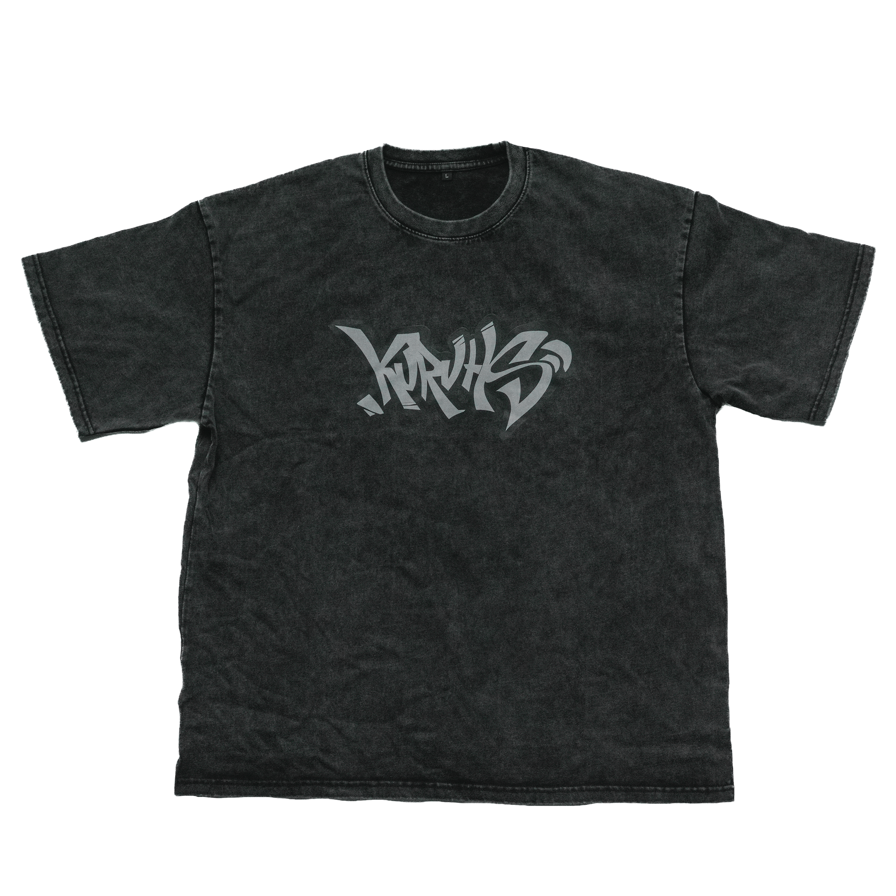 Kuru Oversized Washed Logo Tee